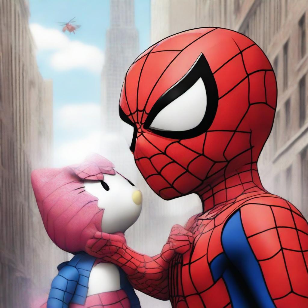 Hello Kitty & Spider-Man: An Unlikely Duo