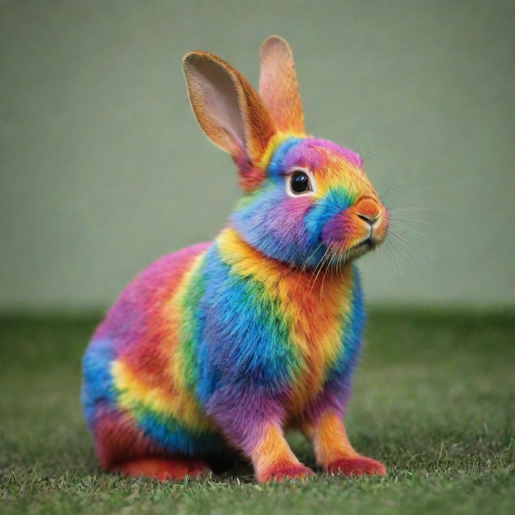 Hoppiness Ensues: The Rainbow Rabbit