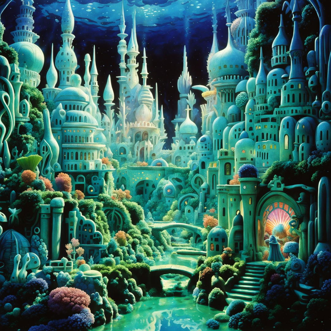 Dive into the Wonders of the Sea: Atlantis Undersea City