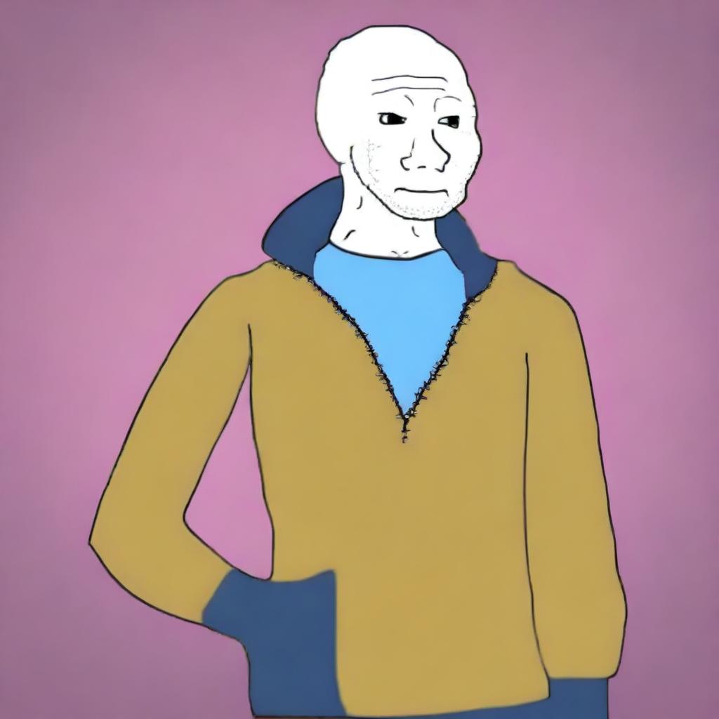 The Masked Truth: BoJack Horseman Meets Wojak
