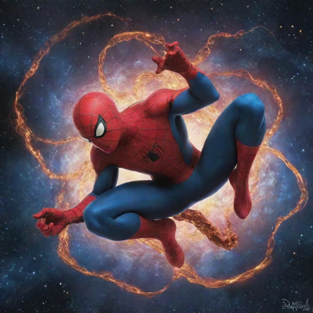 Spiderman Meets the Cosmos