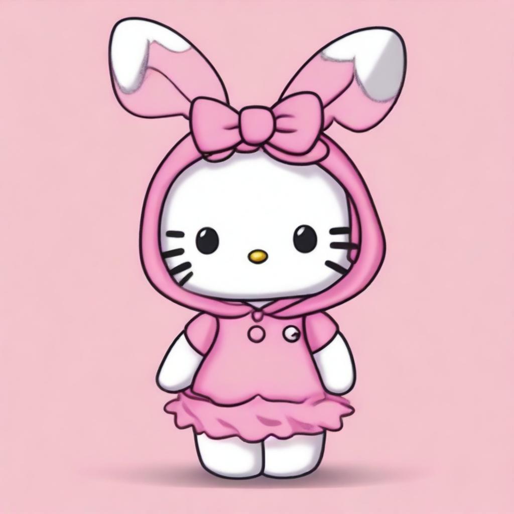 Hello Kitty Coelha: Whiskers & Whimsy