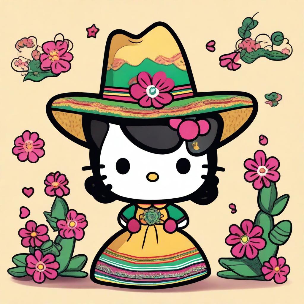 Unlikely Fiesta: Hello Kitty Meets Mexico