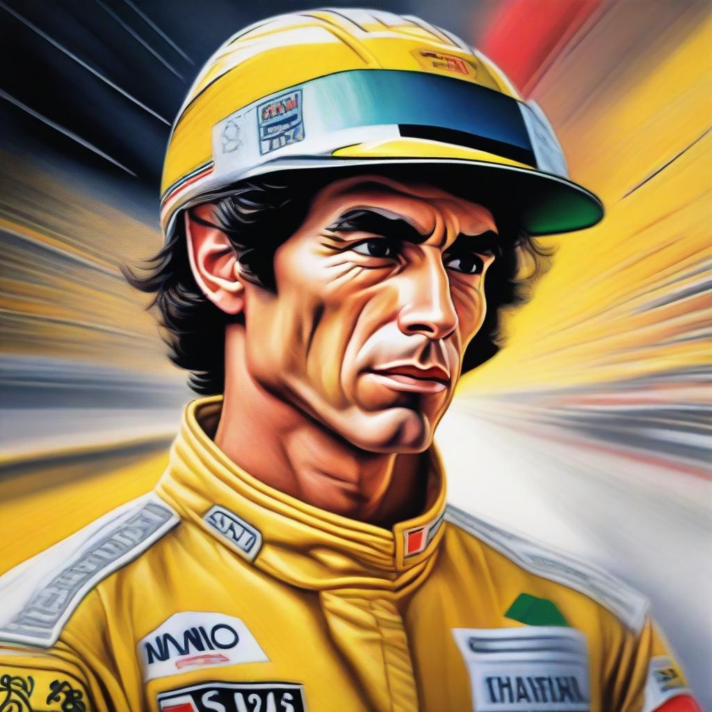 Intensity of a Legend: The Portrait of Ayrton Senna