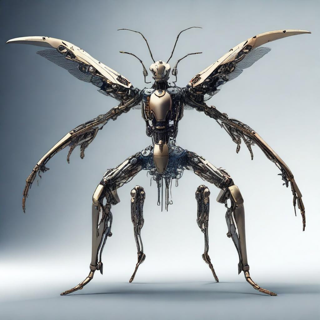 Mecha-Insect Hybrid: Futuristic Fusion