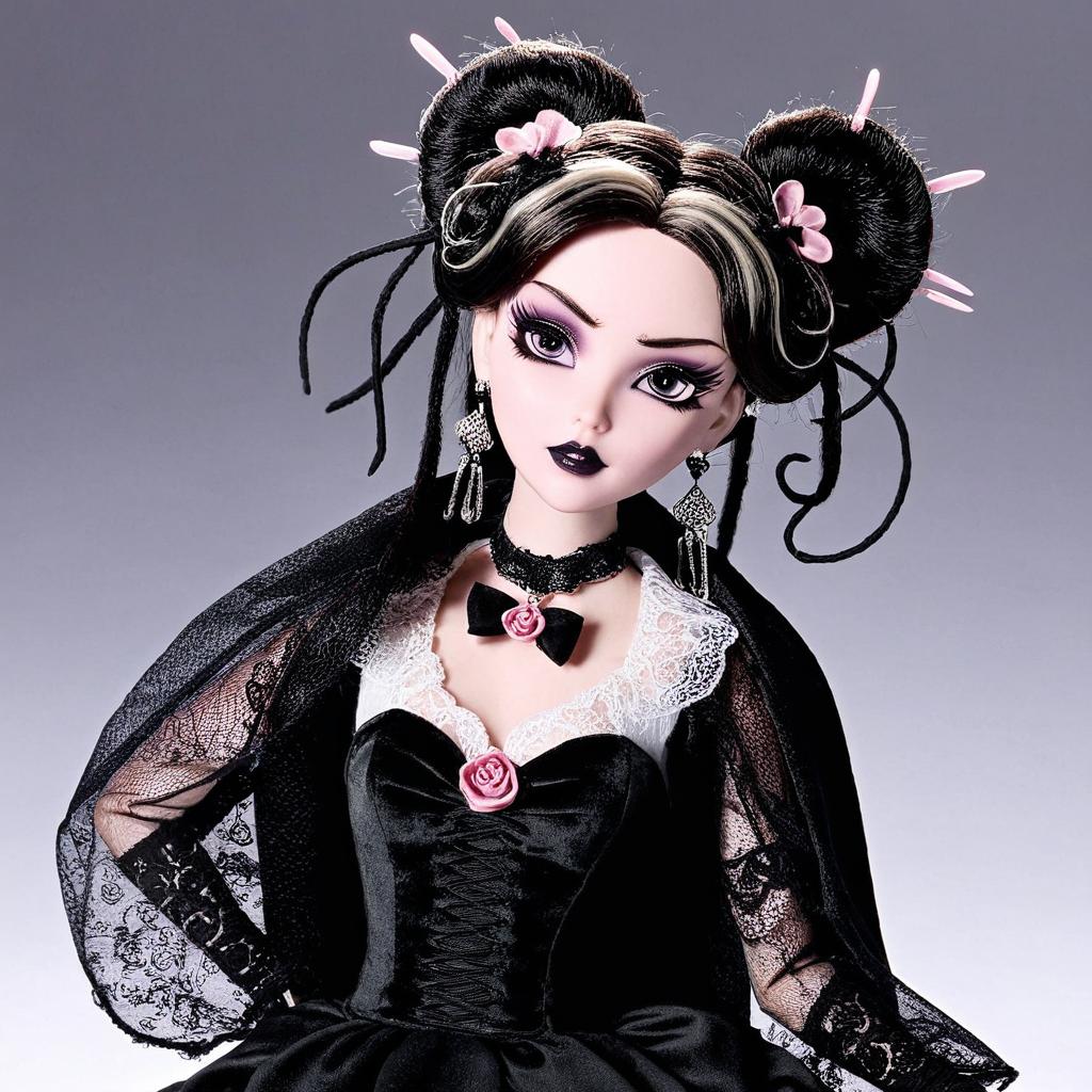 Gothic Barbie: Embracing Dark Beauty