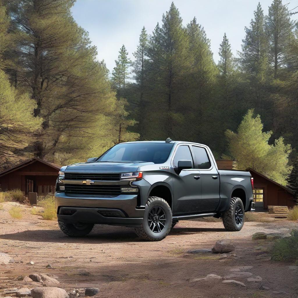 2020 Chevy Silverado 1500: Dark Gray Double Cab