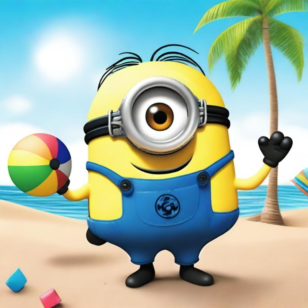 Minion Beach Day