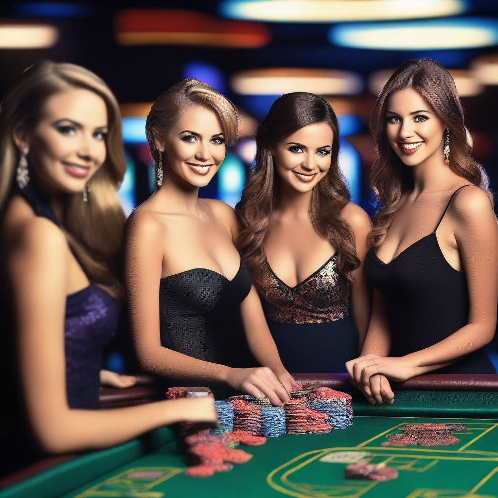 Glamorous Casino Girls: Elegance Meets Excitement