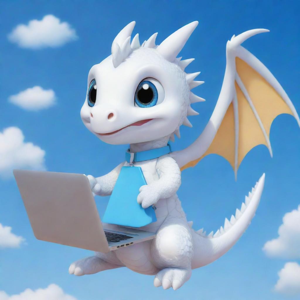 Meet the Cute Chibi Dragon: A Student of Magic