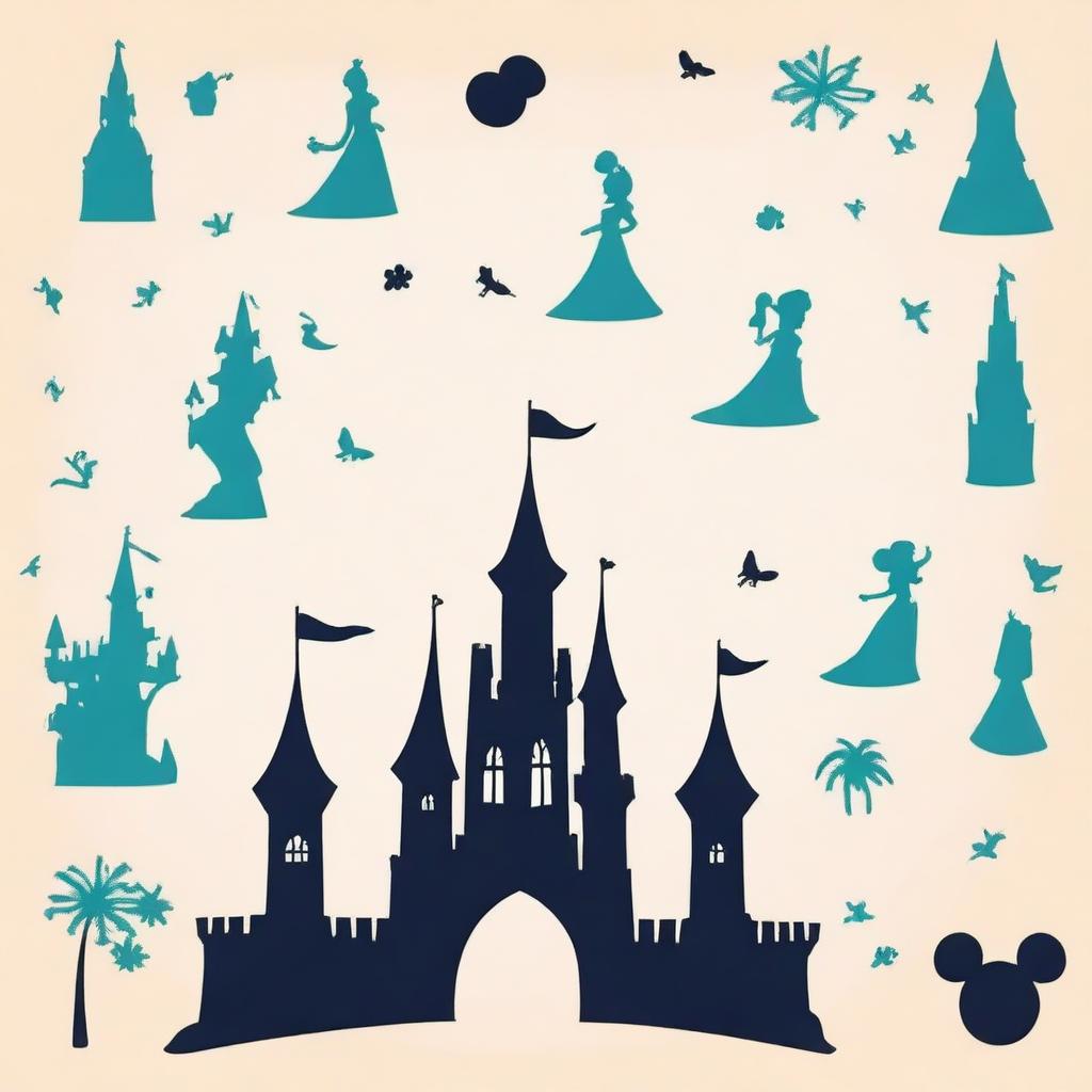 Disney Castle Silhouette