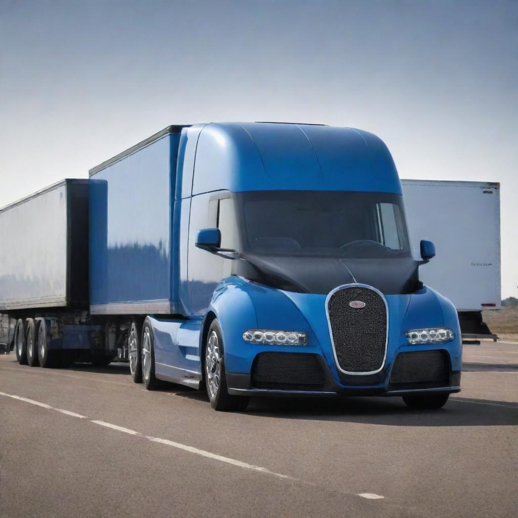 Bugatti Meets Semi: Luxury on Wheels