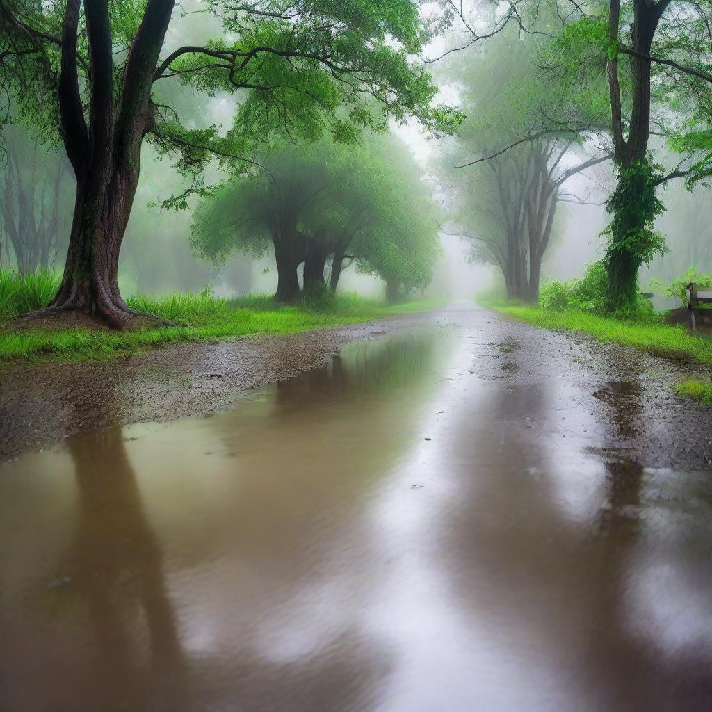 Rainy Day Bliss: Cozy Up in Serenity