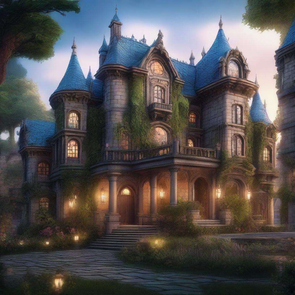 Step into Luxury: Discover this Enchanting Fantasy Mansion