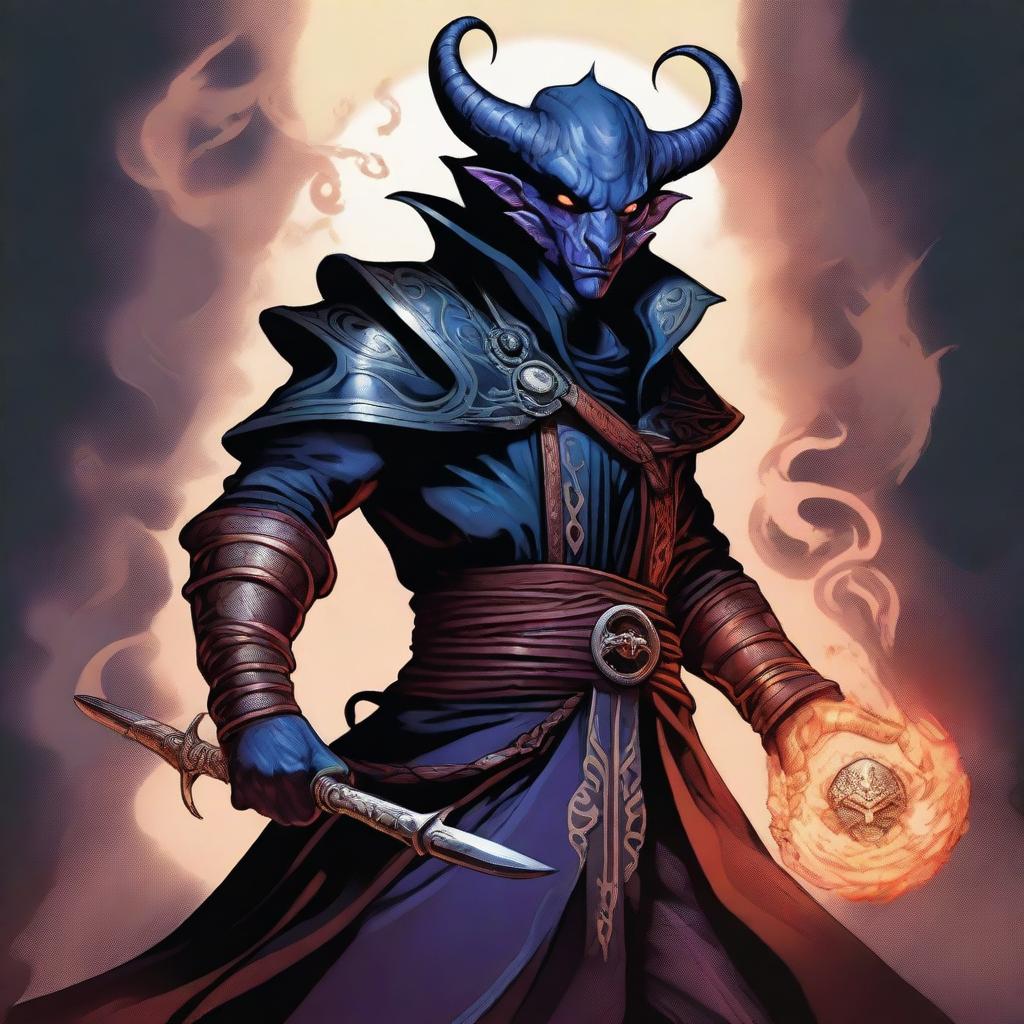 Tiefling Warlock: D&D Character Inspiration