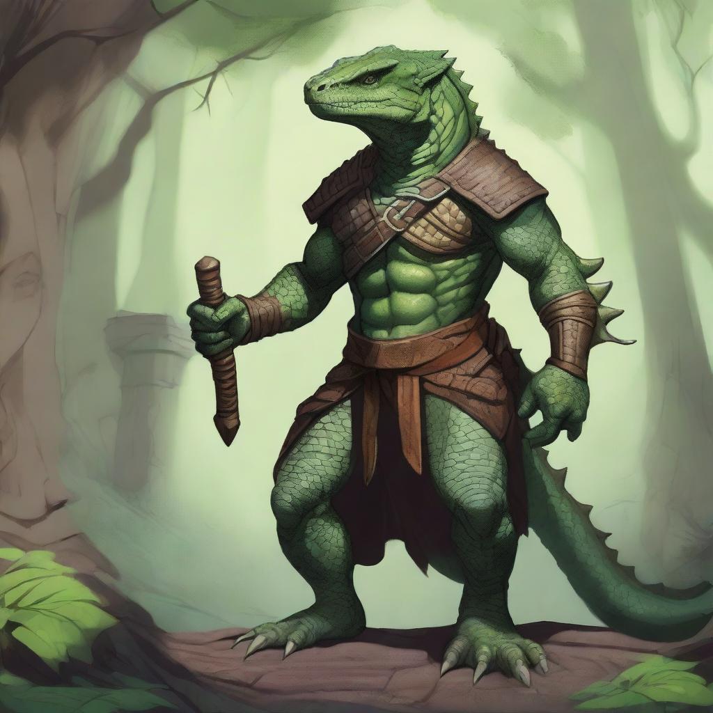 Lizardfolk Wizard: Dragons Eye