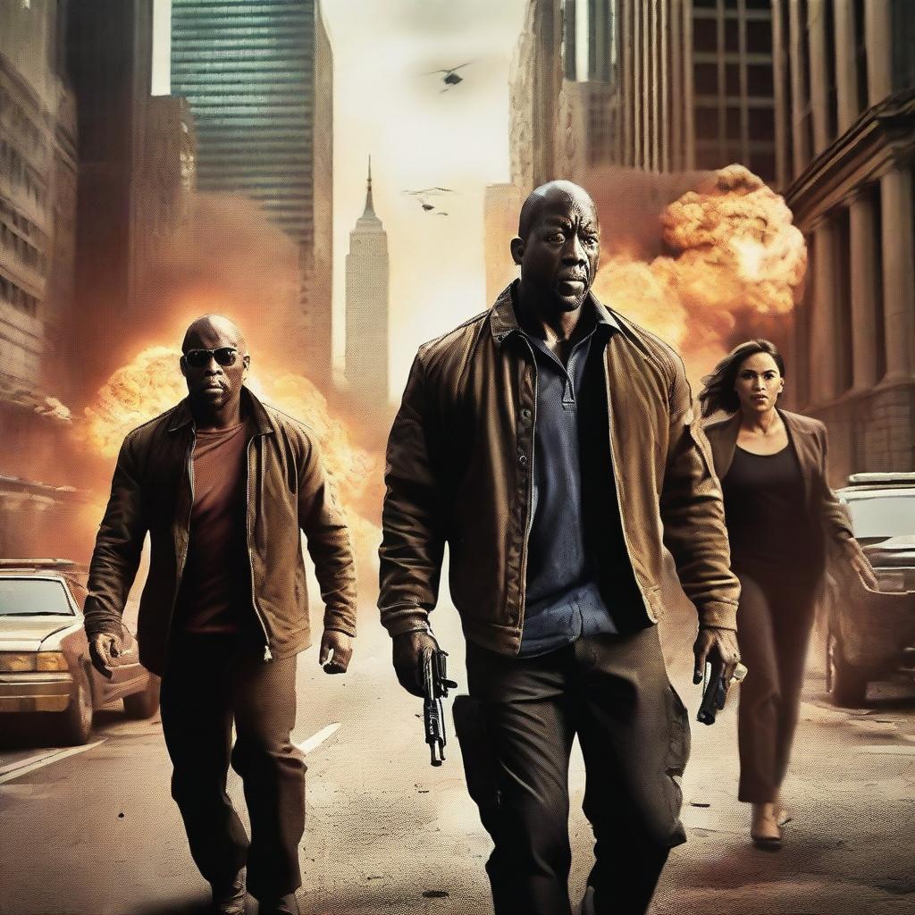 Unleash the Thrill: Action Movie Poster
