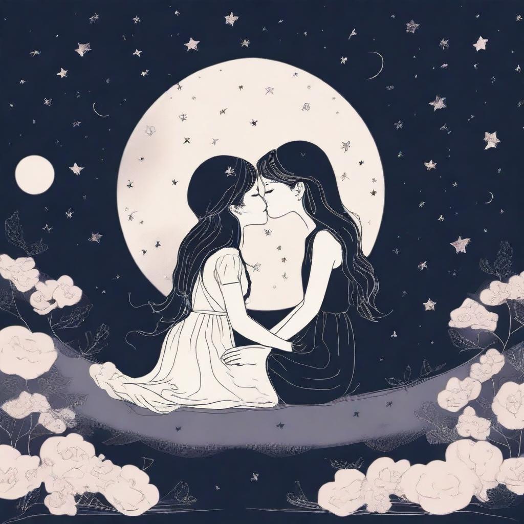 Love Under the Moonlight: A Dreamy Encounter