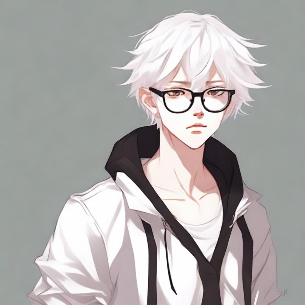Albino Anime Boy: Unleash Your Imagination!