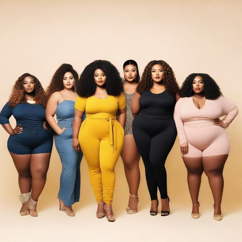 Celebrate Diversity: Confident Curvy Women in Fashion