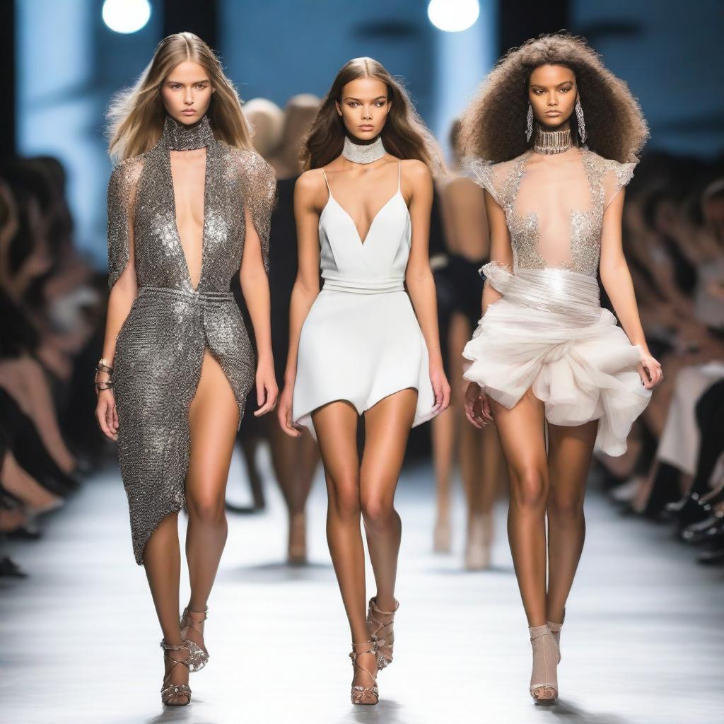 Stunning Runway Moments: Fashion Models in Action