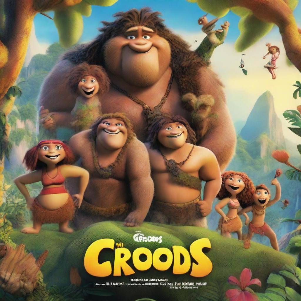 The Croods Movie Poster: Adventure Awaits!