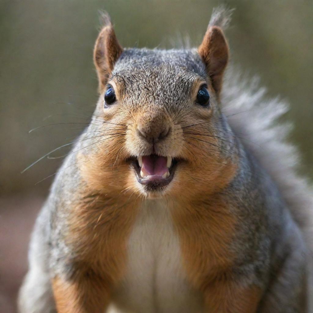 The Fattest Frenemy: A Squirrel Like No Other