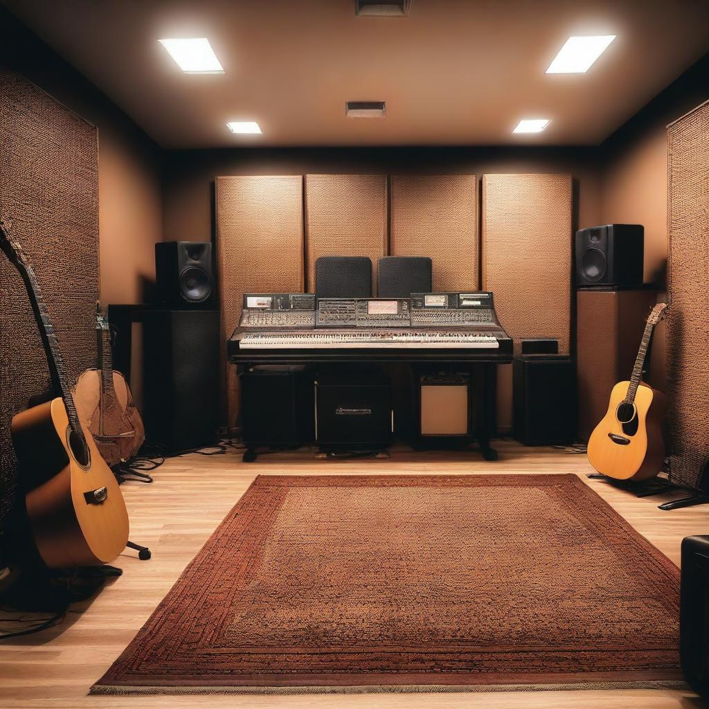 Dive into a Creative Haven: Music Studio Interior