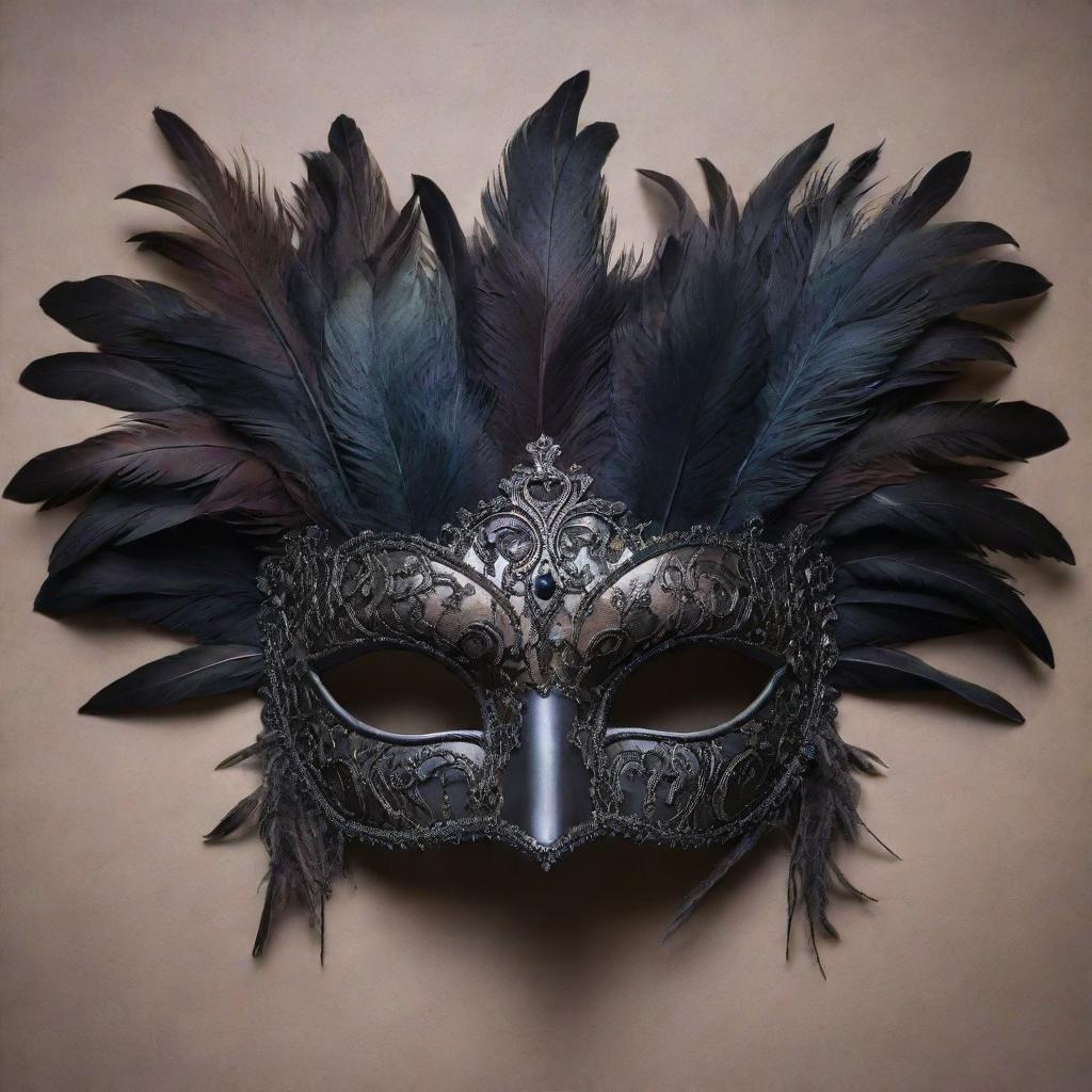Whispers in the Dark: Eerie Gothic Masquerade Masks