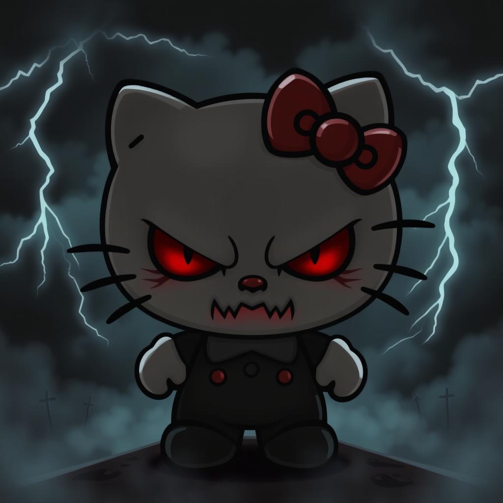 Sinister Hello Kitty: The Dark Side Unleashed