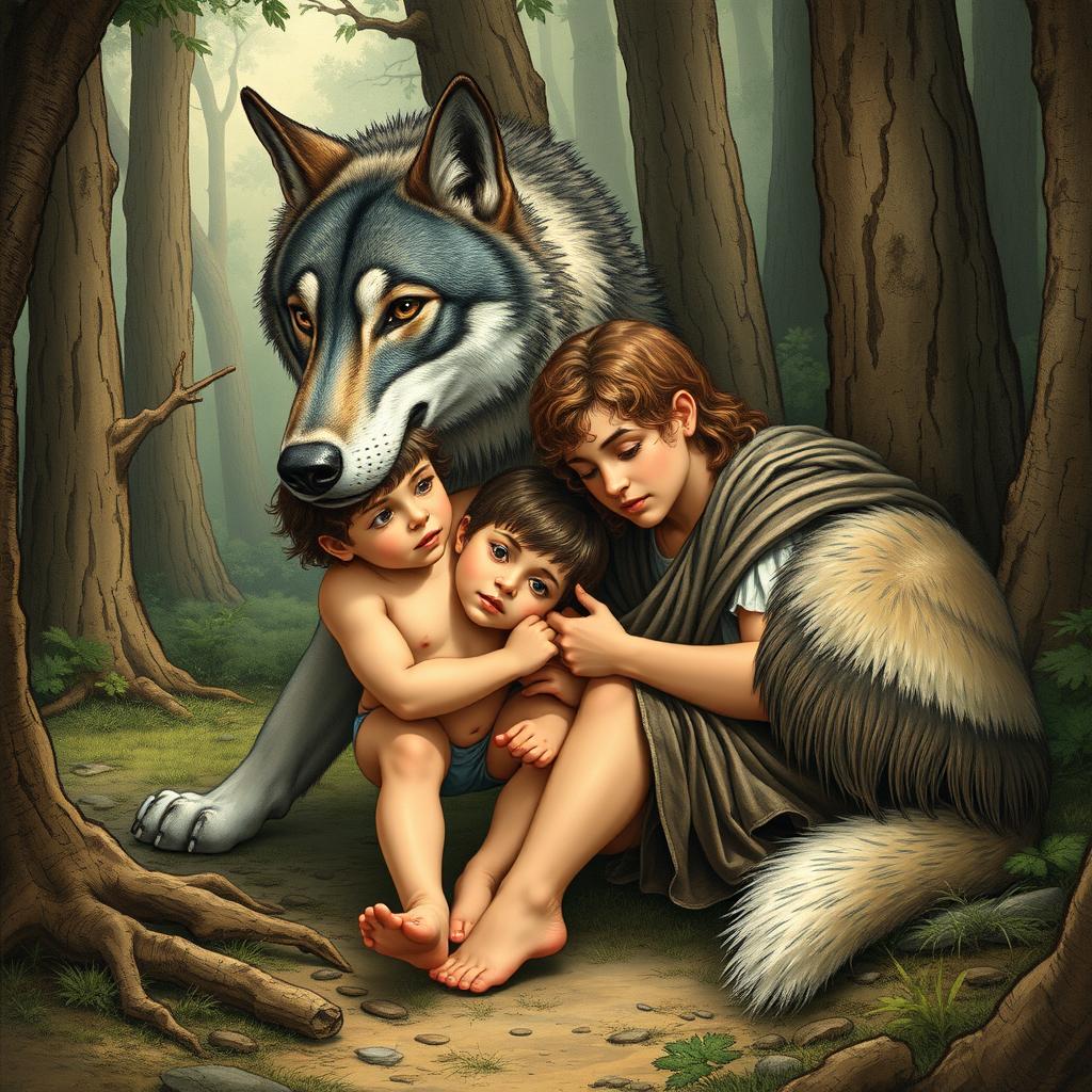 Romulus and Remus: The Legendary Twins