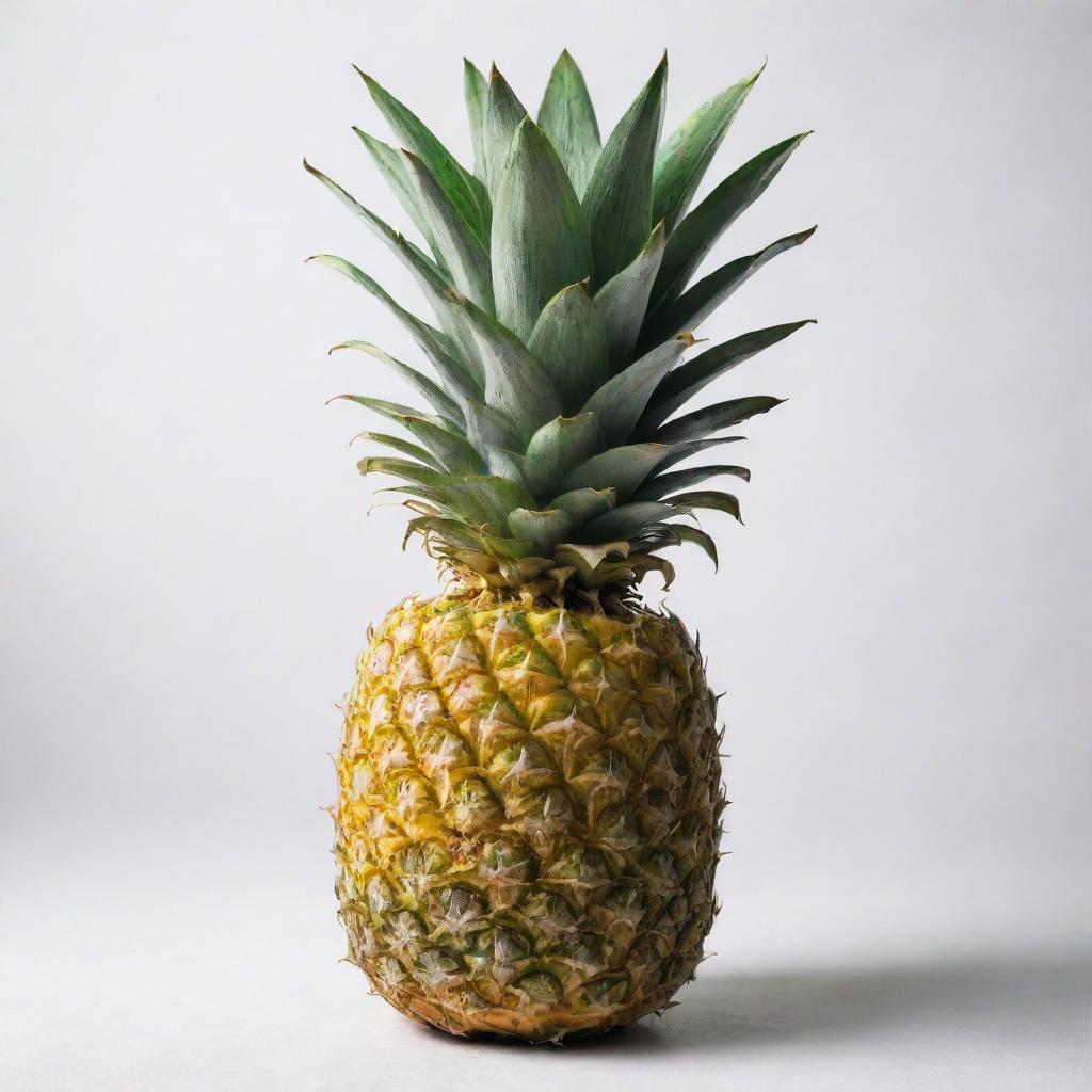 Juicy Ripe Pineapple, Fresh Fruit