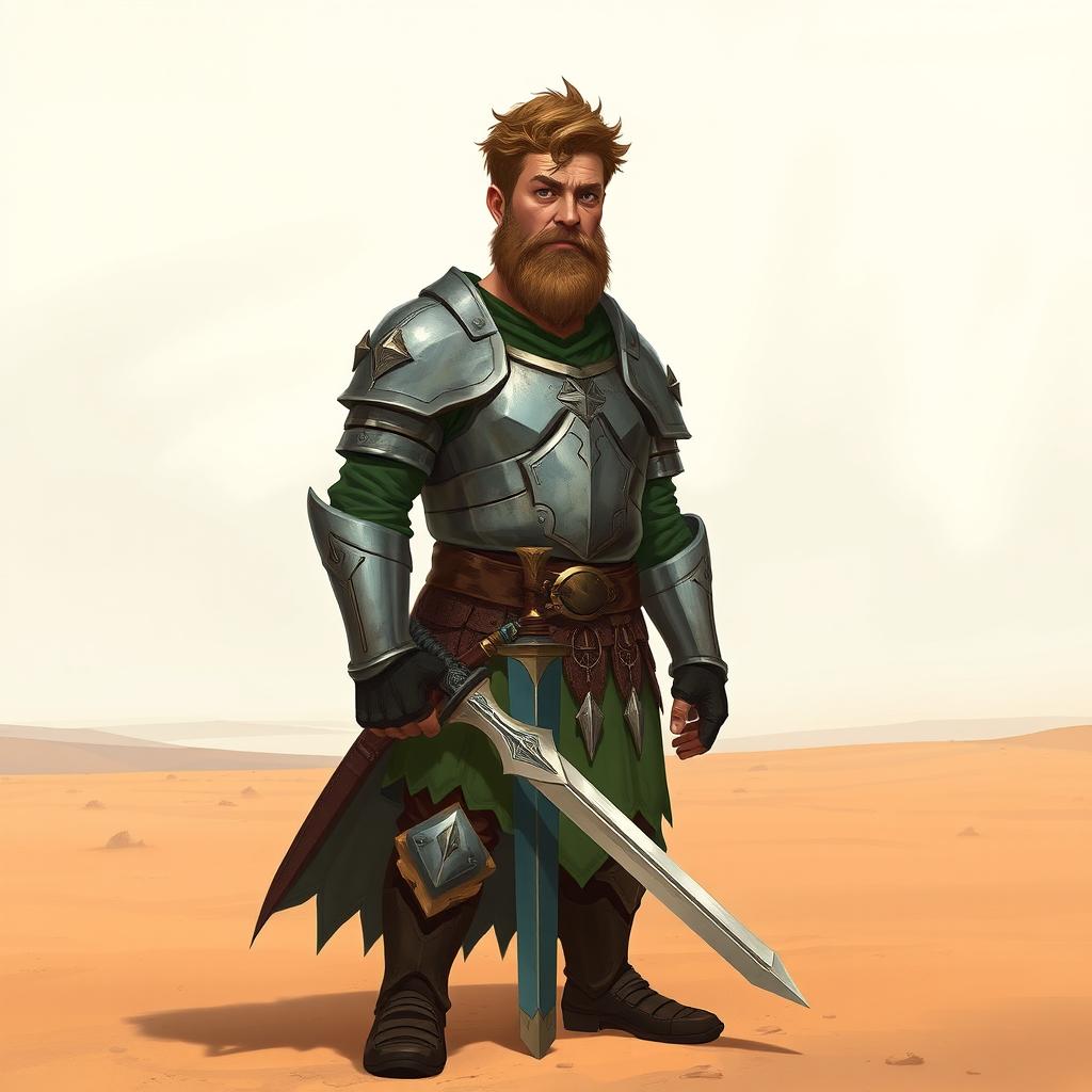 Meet the Kind Warrior: Pathfinder Style Art