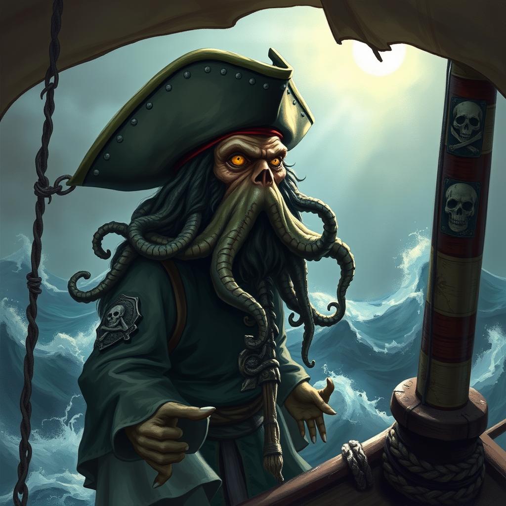 Meet Davy Jones, the Mysterious Captain of the High Seas