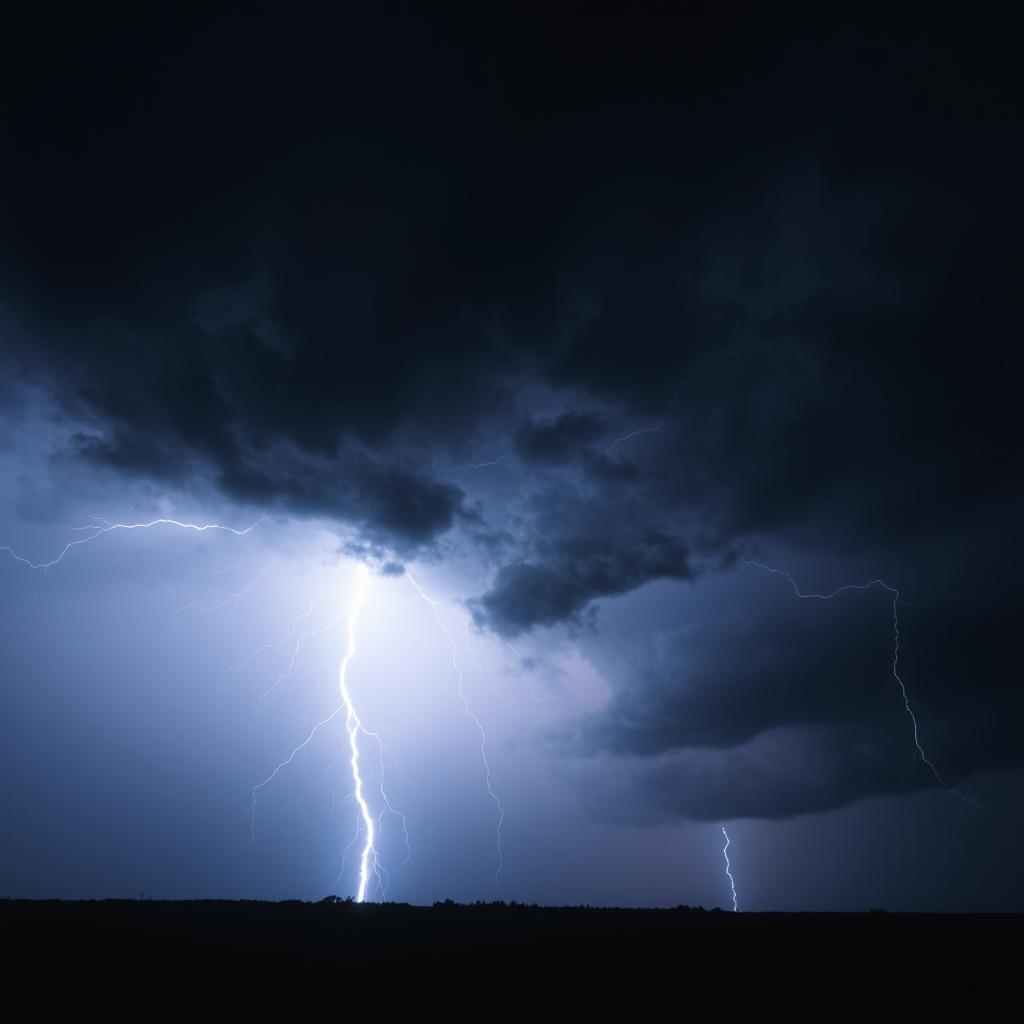 Unleash the Elements: A Stormy Sky