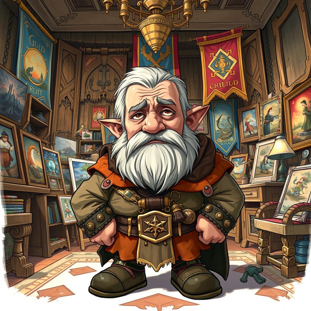 The Art of Battle: A Weary Dwarf Leaders Creative Quest