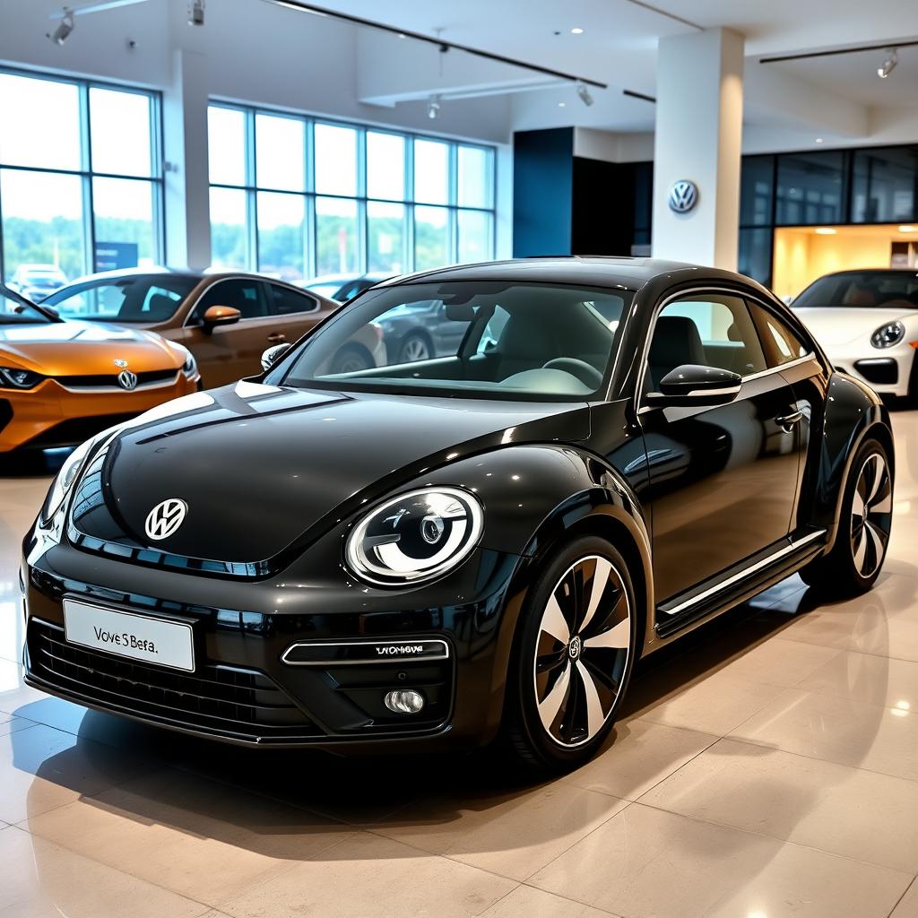 2025 Volkswagen Beetle: A Sleek, Black Beauty
