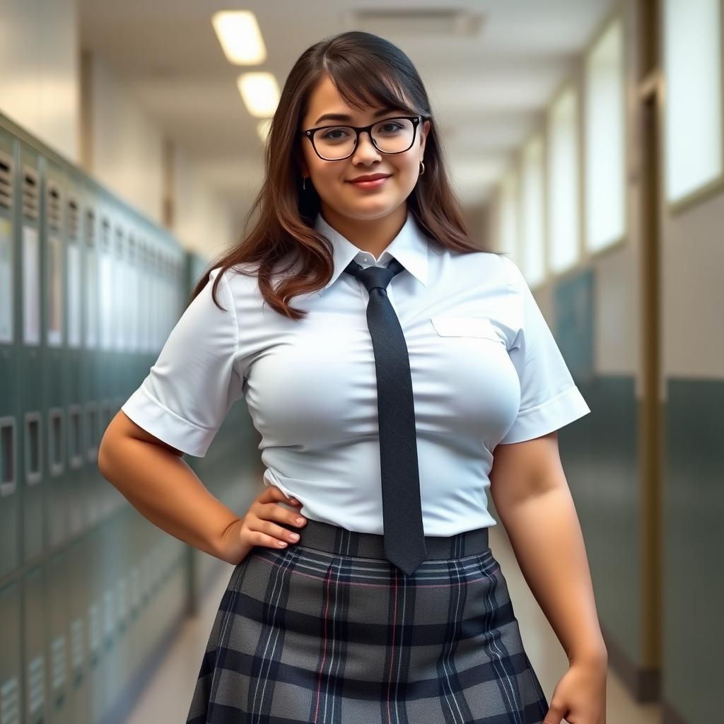 Stealing Hearts: A Curvy School Girl Moment