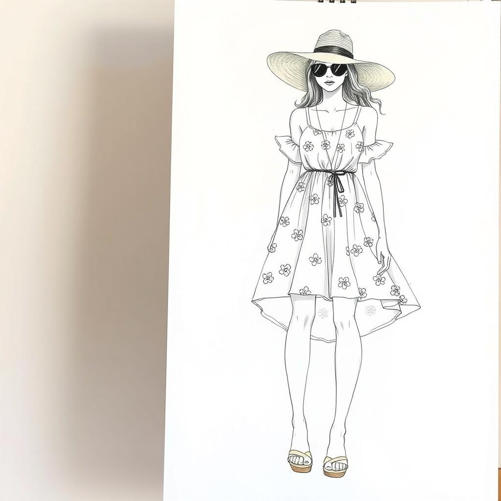 Summer Style Inspo: Croquis Fashion Illustration