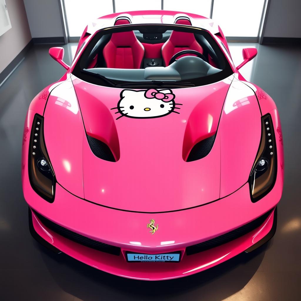 Hello Kitty Ferrari: A Sweet Ride