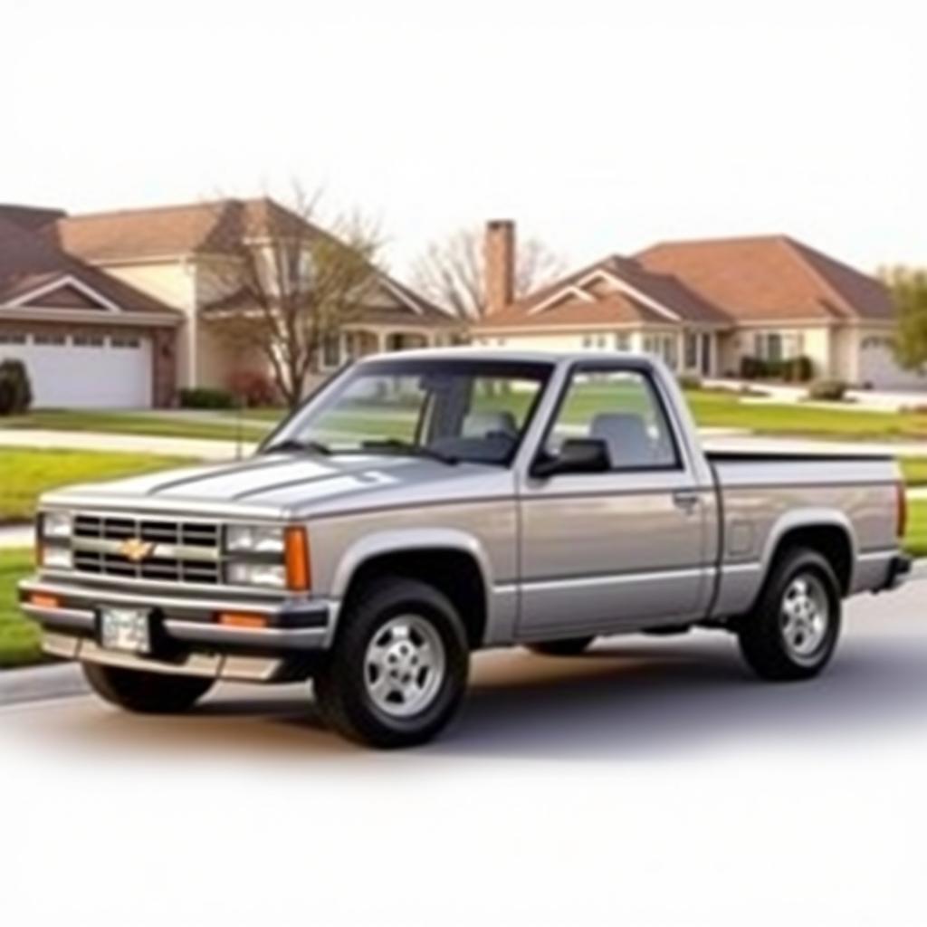 1990 Chevy S10 Extended Cab Pickup Truck