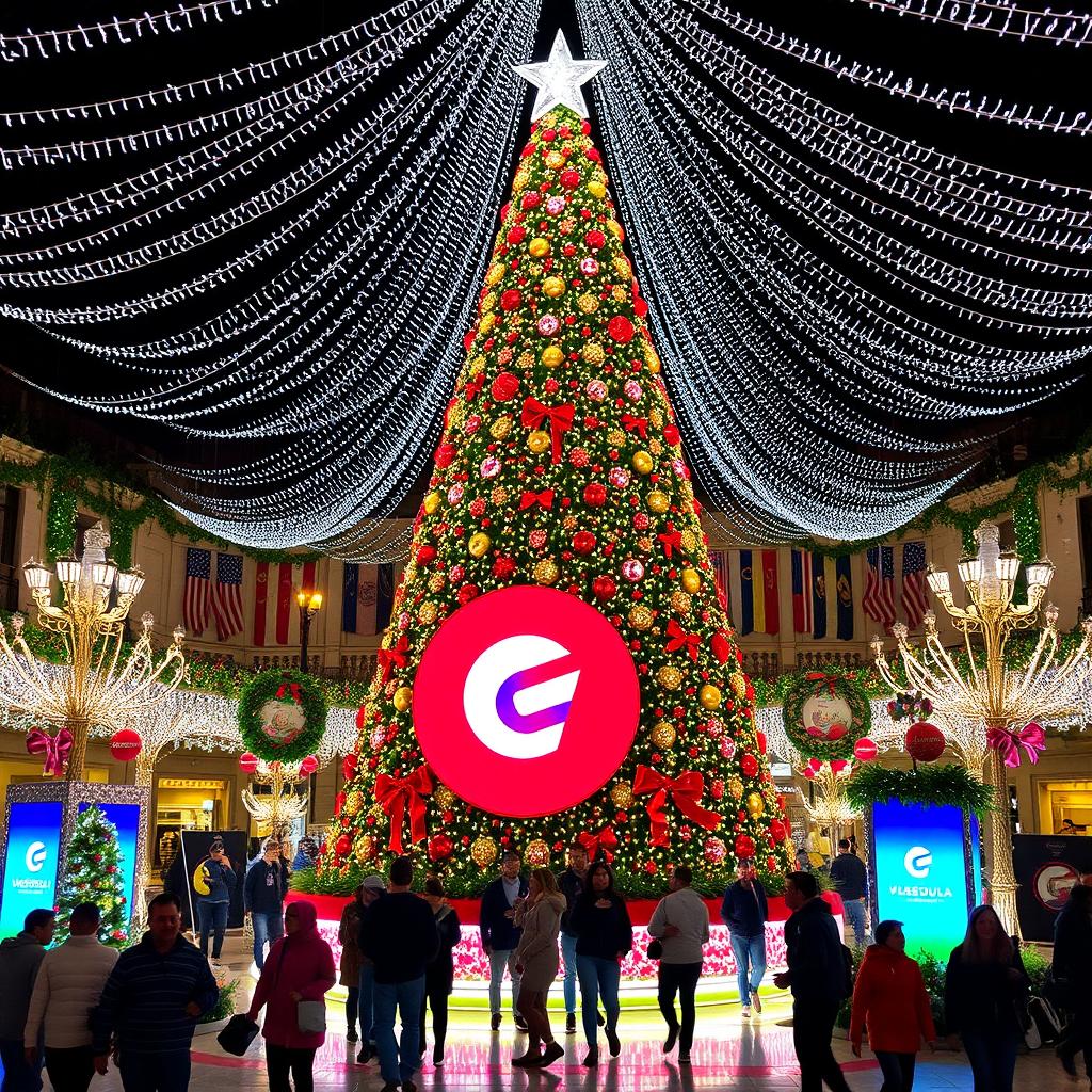 Magical Christmas in Plaza Venezuela