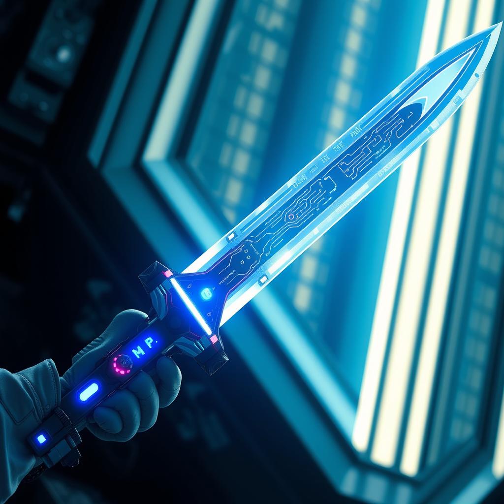 Unleash the Future: Futuristic Robotic Sword