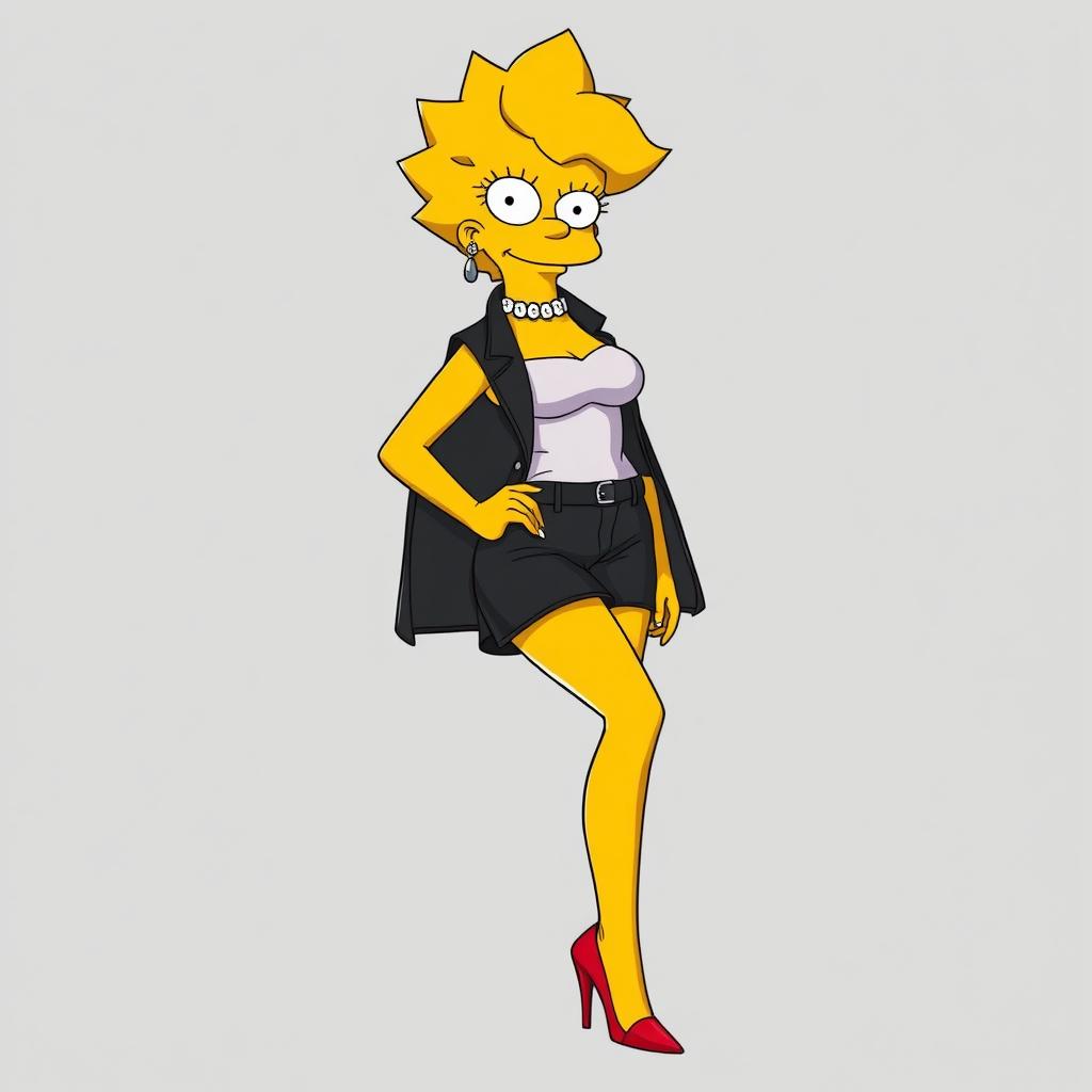 Lisa Simpson Red Haired Beauty