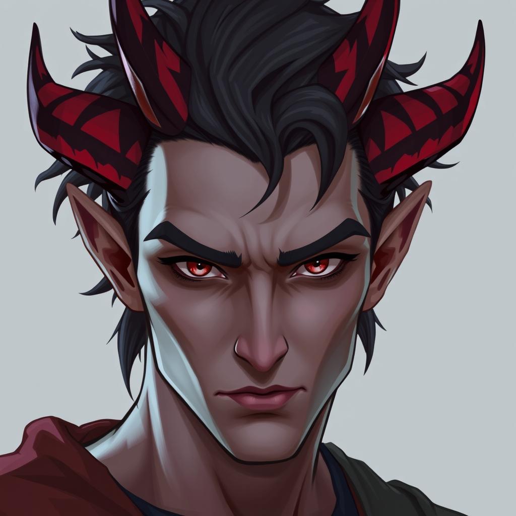 Male Tiefling Character Inspiration