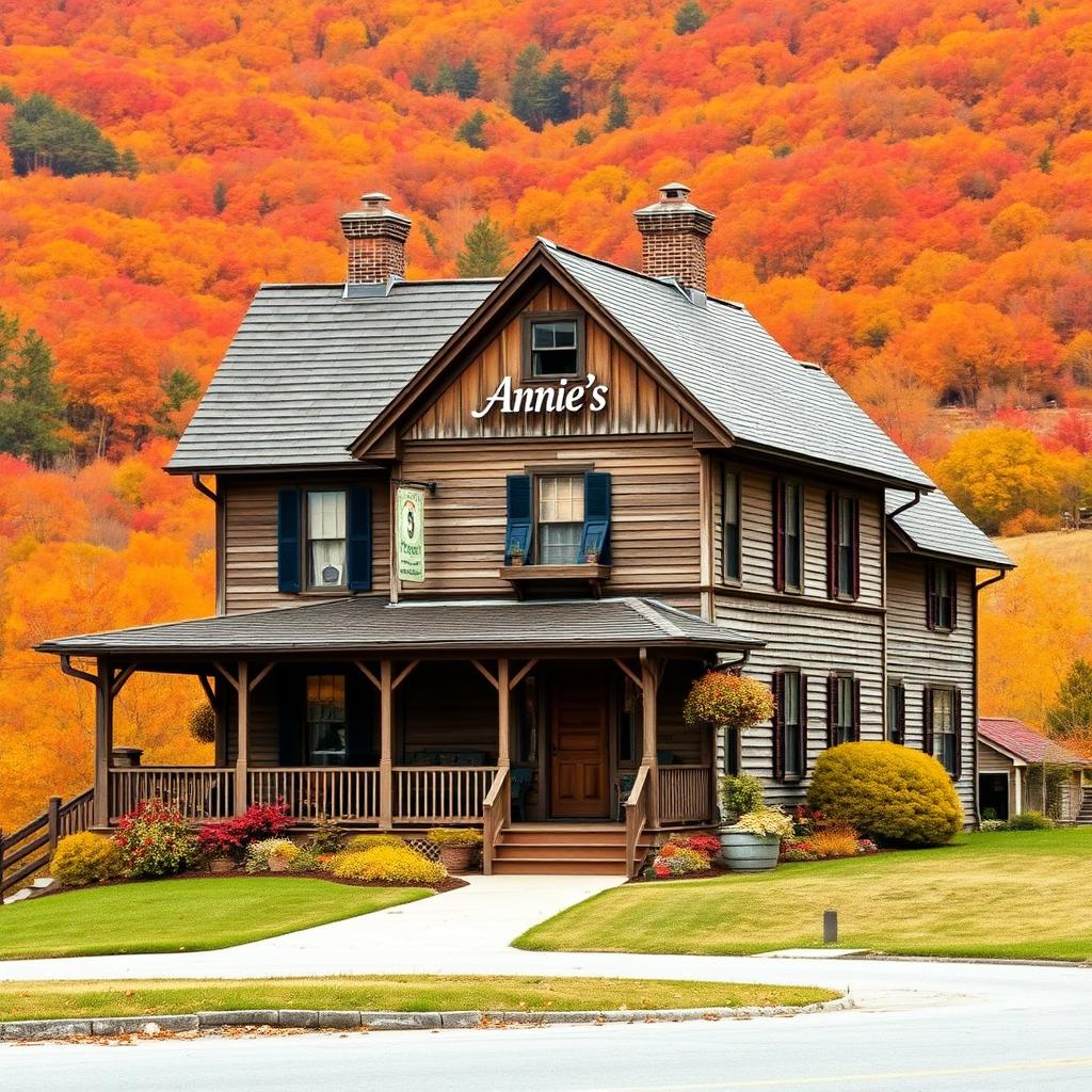 Cozy Vermont Farmhouse Home: Step into Autumn Bliss