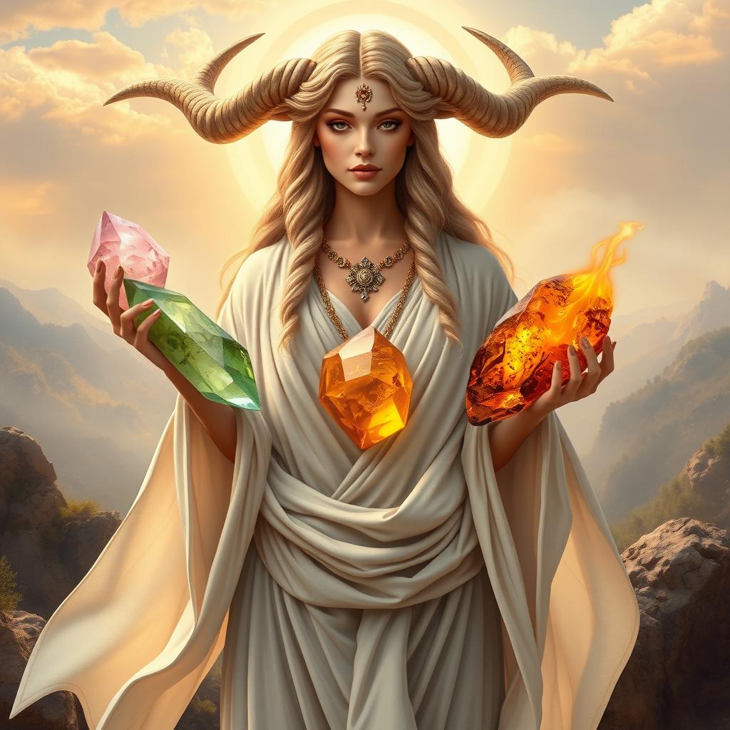 Breathtaking Taurus Goddess - Embodiment of Venus & Earth