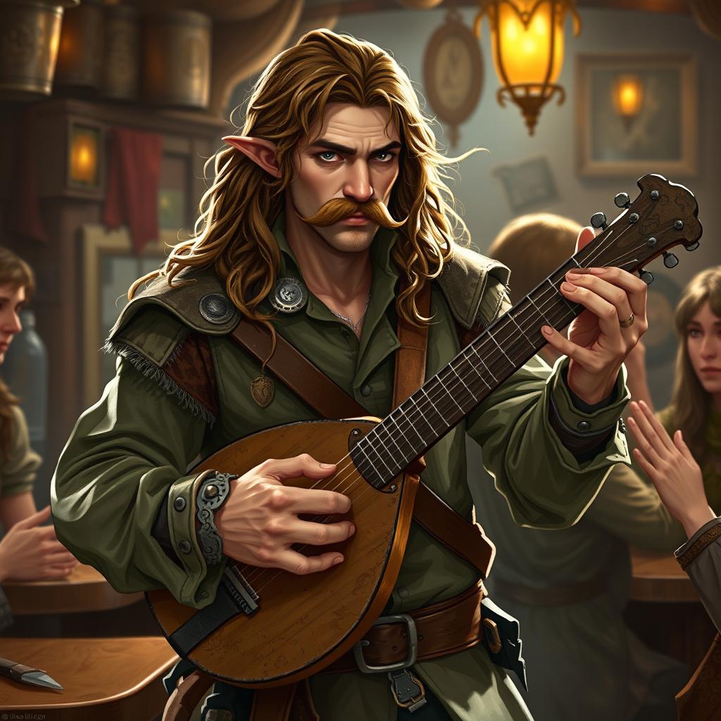 Rowdy Rhapsody: Meet the Half-Elf Bard