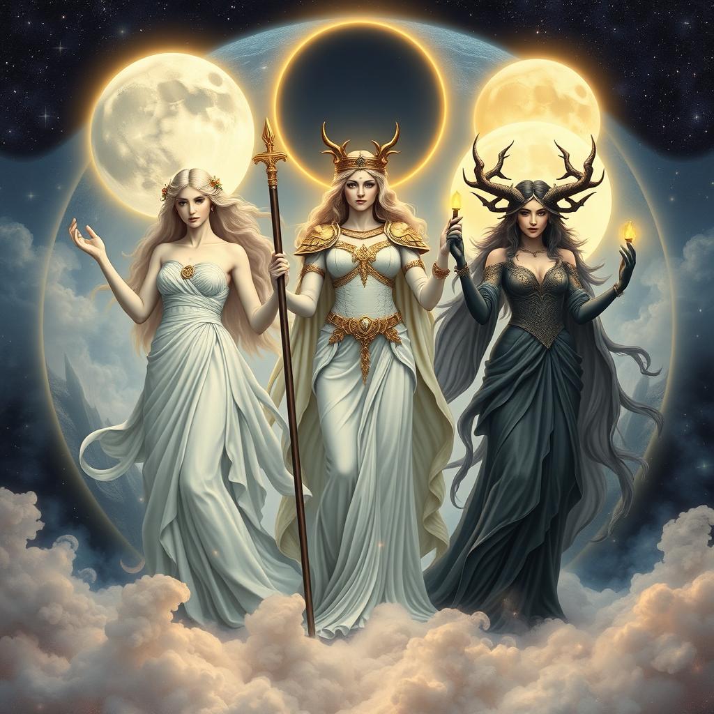 The Celestial Union of Goddesses