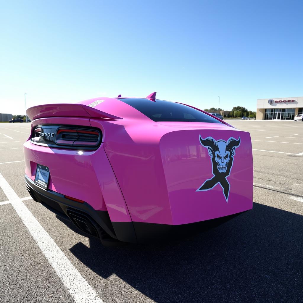 Pink Hot Rod: Dodge Hellcat with a Twist!